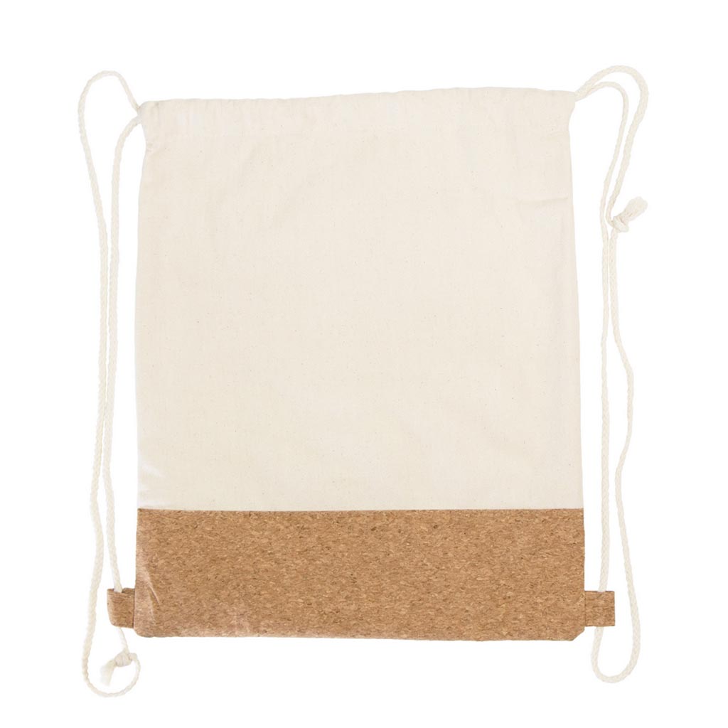 Sac à cordon en coton | Rontay, beige en liège, coton 160 g/m2 Photo 4 clients/infiniprinting/ax/photos_BD/AX15299-P4-Sac-a-cordon-en-coton-|-Rontay-personnalise-.jpg